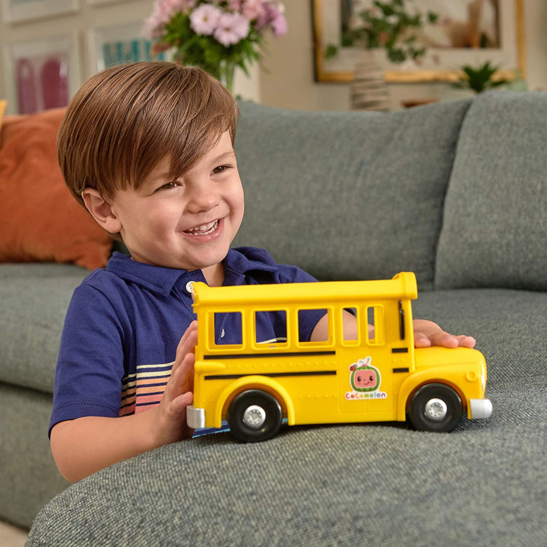 CoComelon Musical Yellow School Bus with JJ figure