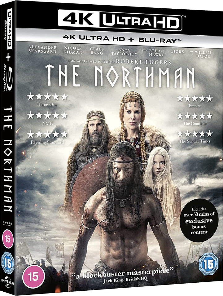 Der Nordmann – Action [4K Ultra HD] [2022] [Region Free] [Blu-ray]