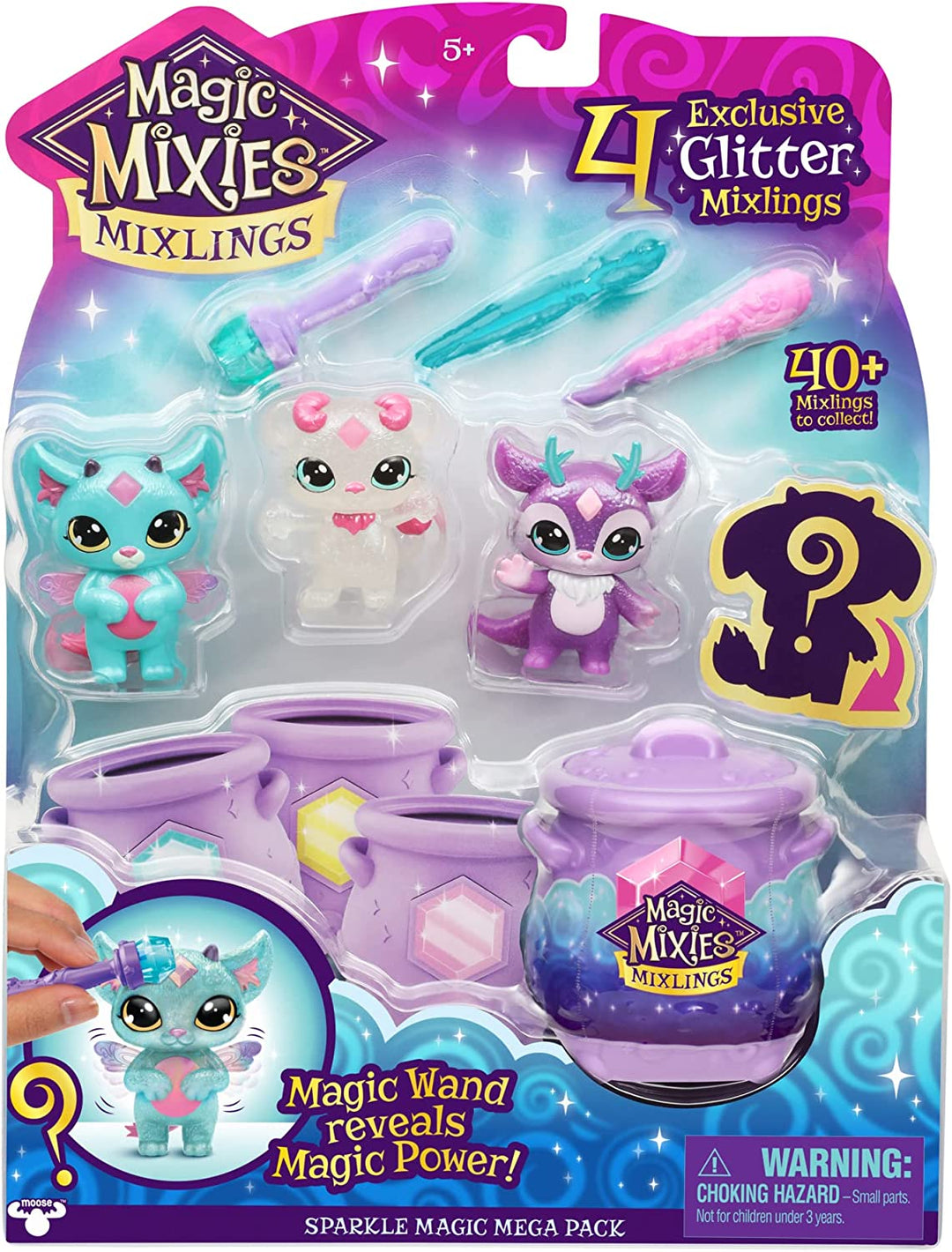 Magic Mixies Mixlings Sparkle Magic Mega Pack – Serie 1