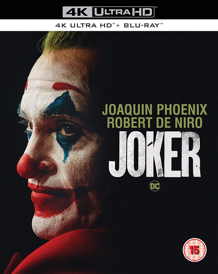 Joker [4K Ultra HD] [2019] [Region Free] - Drama/Crime [Blu-ray]