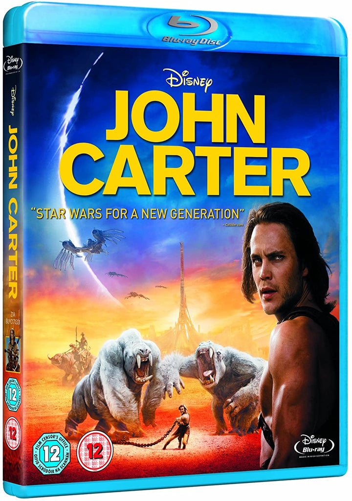 John Carter [Region Free] – Science-Fiction/Action [Blu-ray]