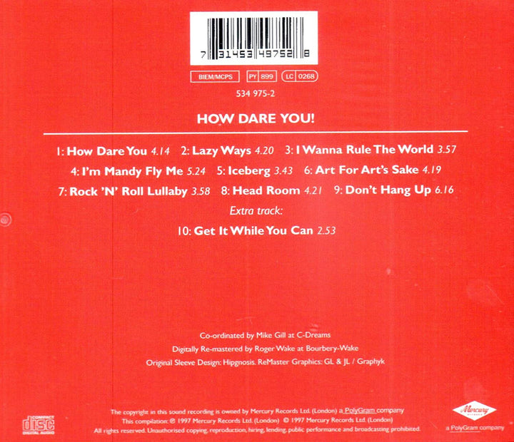 How Dare You - 10cc [Audio-CD]