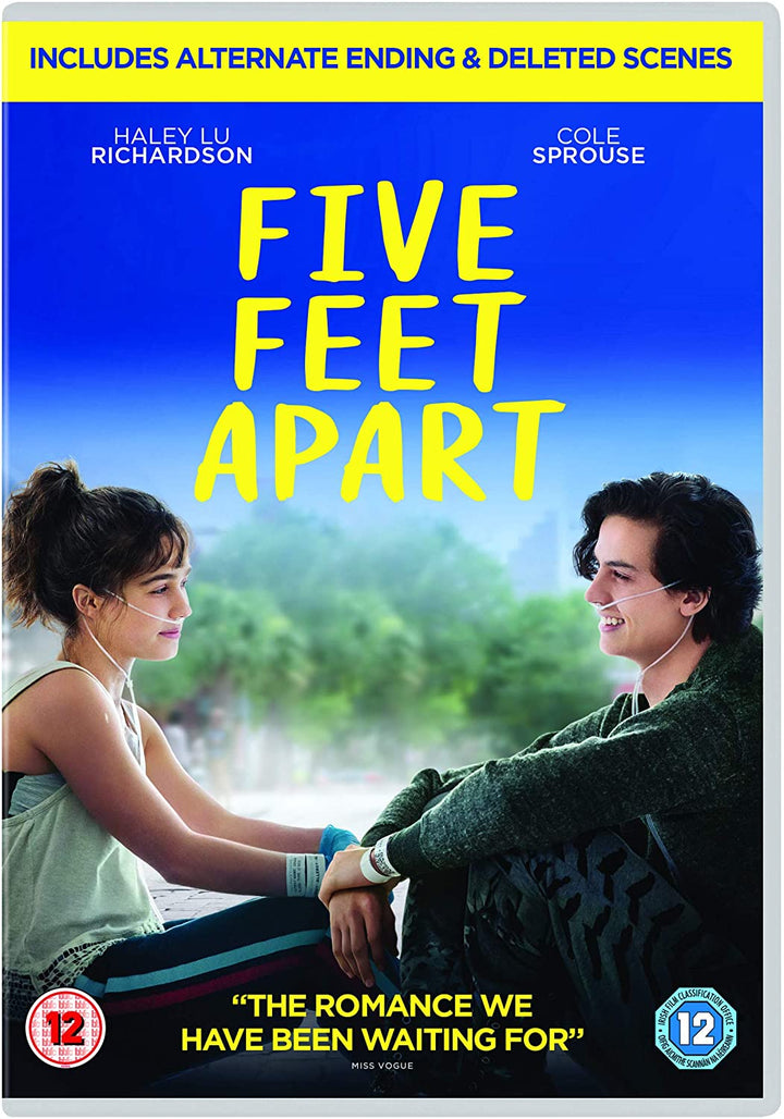 Five Feet Apart - Liebesfilm/Drama [DVD]