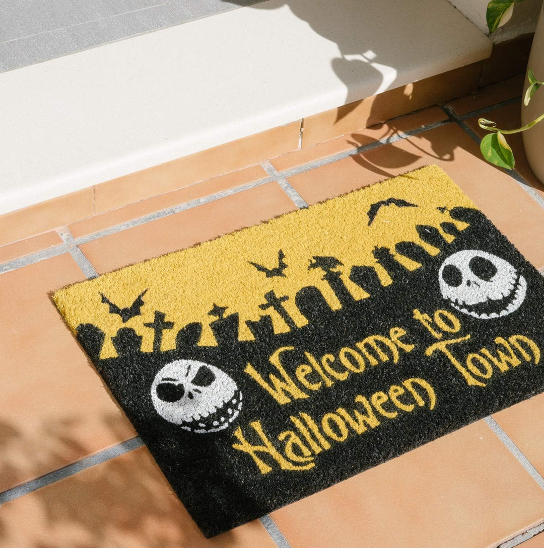 Official The Nightmare Before Christmas Halloween Town Door Mat 15.7 x 23.6 Inches