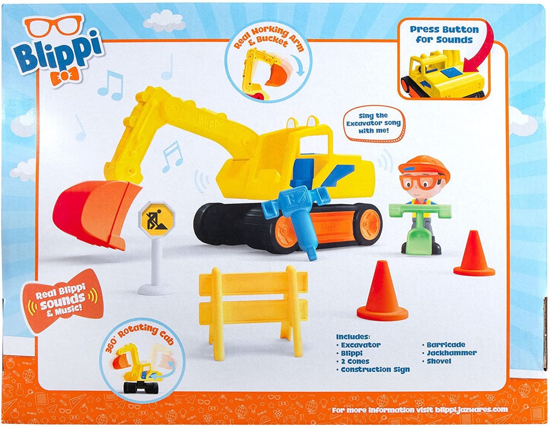 Roblox BLP0095 EA Blippi-Bagger, Gelb