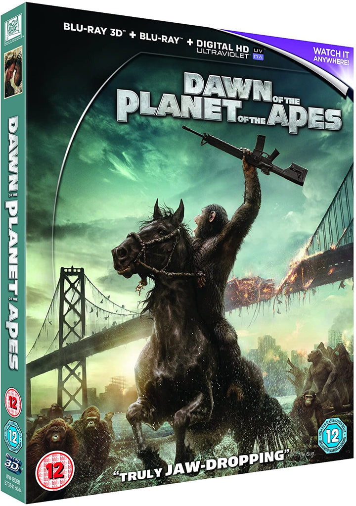 Dawn Of The Planet Of The Apes BD [2017] – Action/Abenteuer [Blu-Ray]