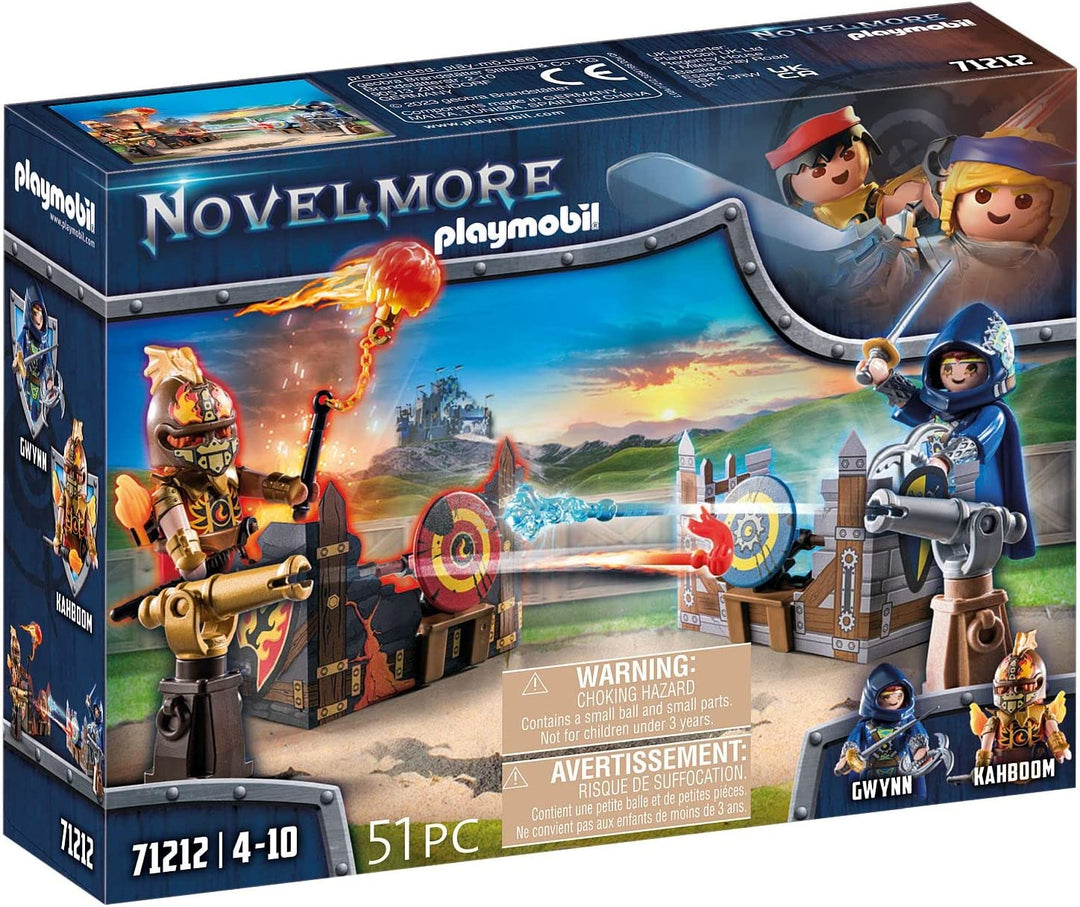 Playmobil 71212 Novelmore vs. Burnham Raiders – Duell, Spielset geeignet für ca