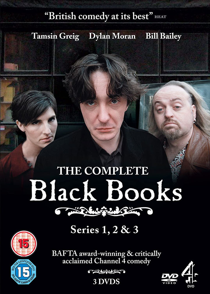 Black Books – Serien 1–3 – Sitcom [DVD]