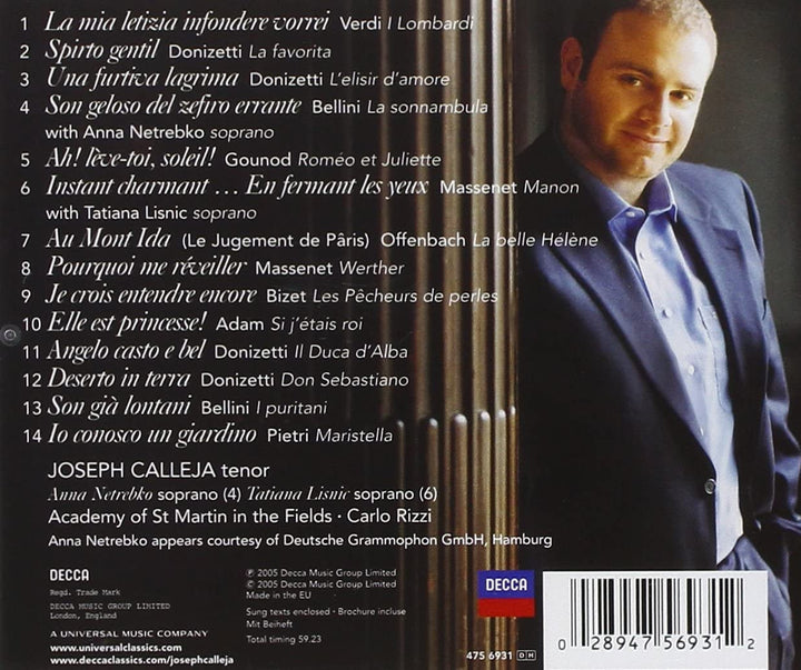 Joseph Calleja – The Golden Voice [Audio-CD]