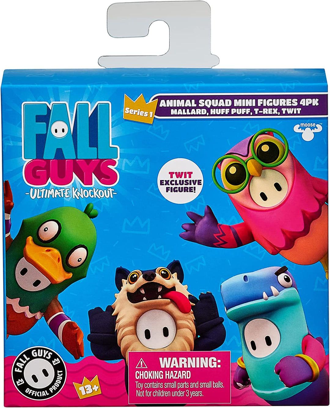 Fall Guys Animal Squad Minifiguren im 4er-Pack