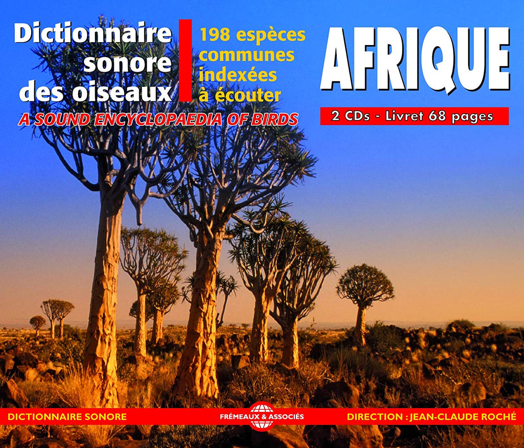 Dictionnaire Sonore Des Oiseaux D'Afrique - 198 Especes Indexees A Ecouter (Regie: Jean C. Roche) [Audio CD]