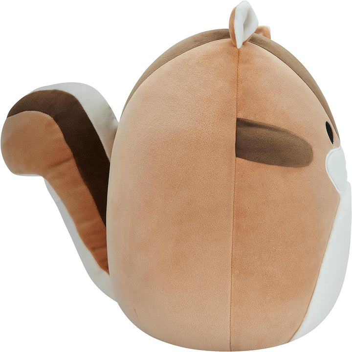 Squishmallows SQCR04134 Streifenhörnchen, melziebraun, 30,5 cm