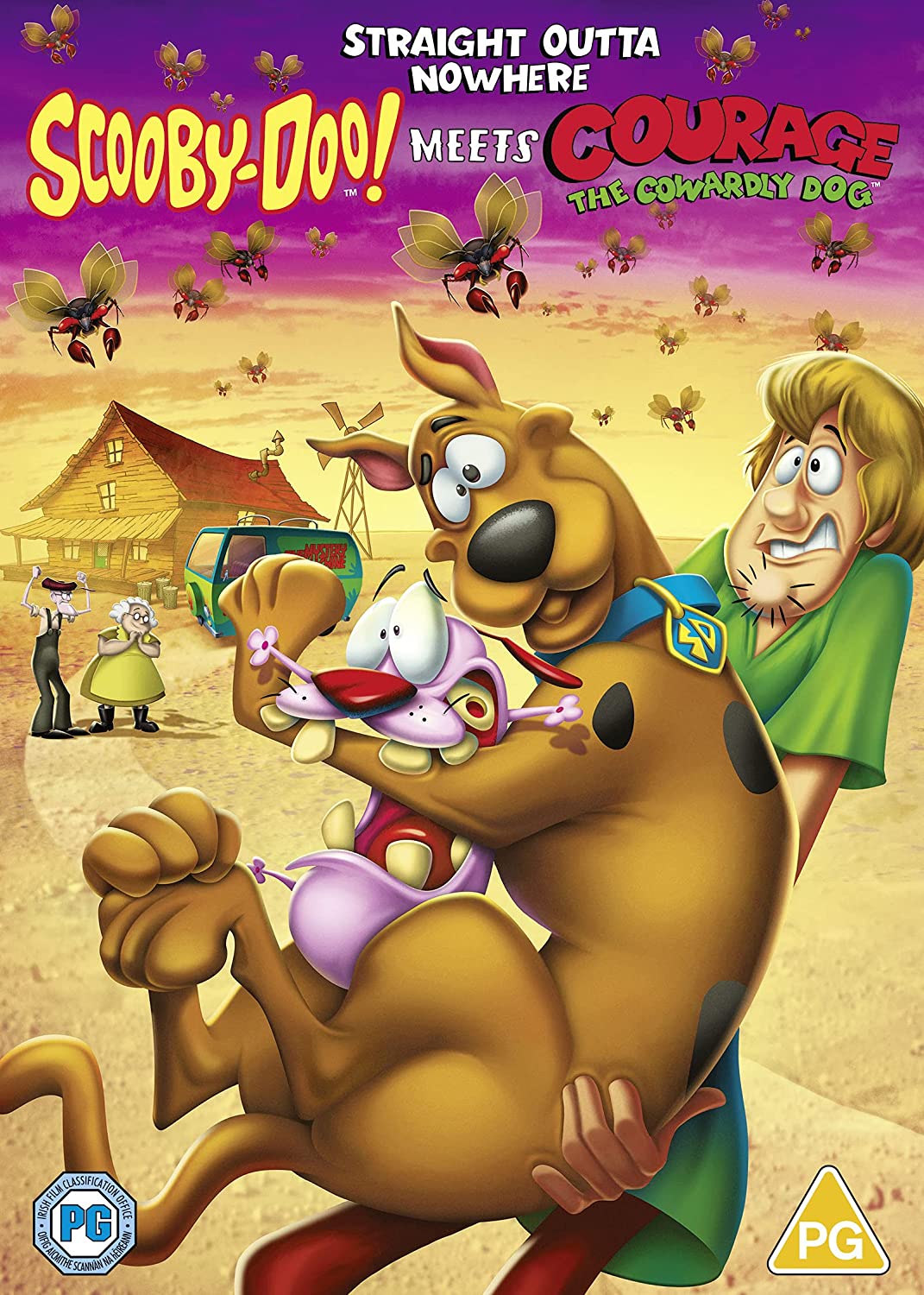 Direkt aus dem Nichts: Scooby-Doo! Trifft Courage, den feigen Hund [2021] [DVD]