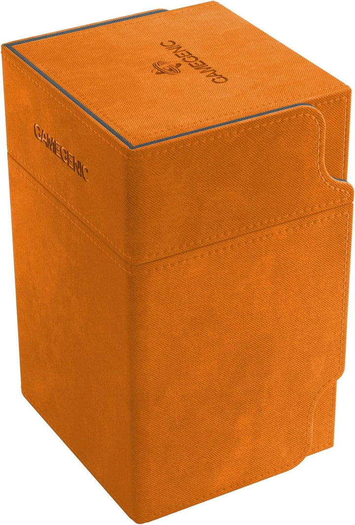 Gamegenic Watchtower 100-Karten-Convertible-Deck-Box, Orange