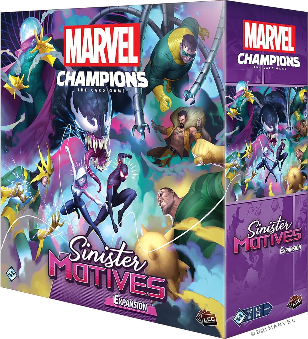 Fantasy-Flugspiele | Marvel Champions: Sinister Motives-Erweiterung | Kartenspiel