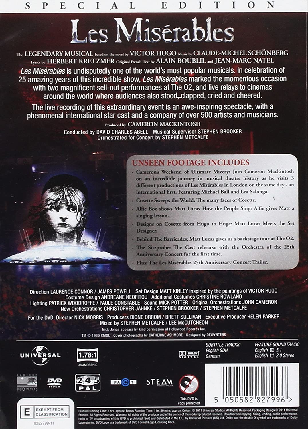 Les Miserables [2012] - [DVD]