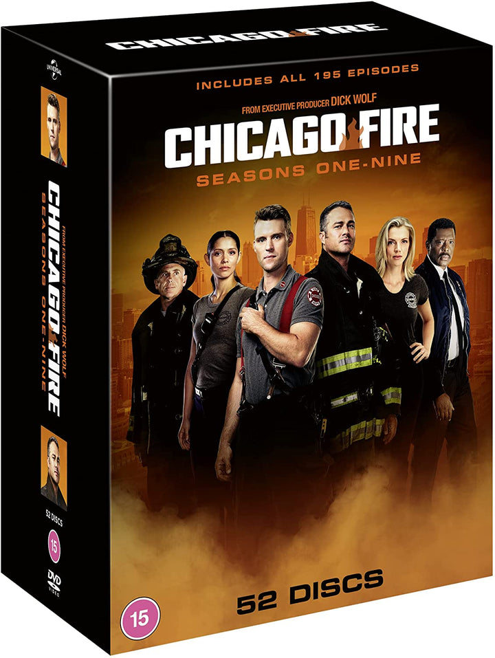 Chicago Fire: Staffel 1–9 [2012–2021] – Action-Fiction [DVD]