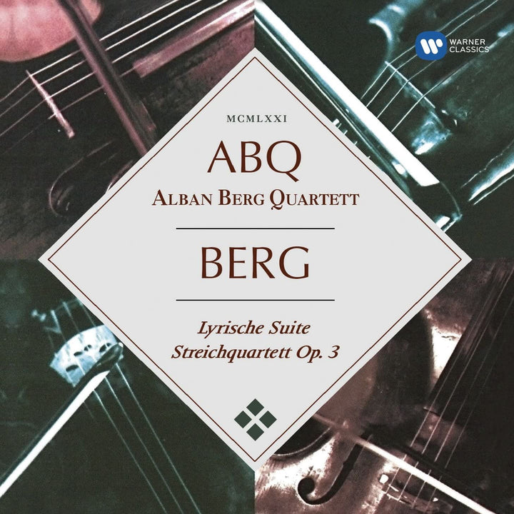 Berg: Lyrische Suite, Streichquartett (Original-Jacken) [Audio-CD] 