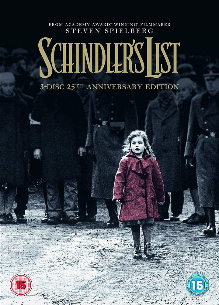 Schindlers Liste – 25th Anniversary Bonus Edition – Krieg/Drama [DVD]