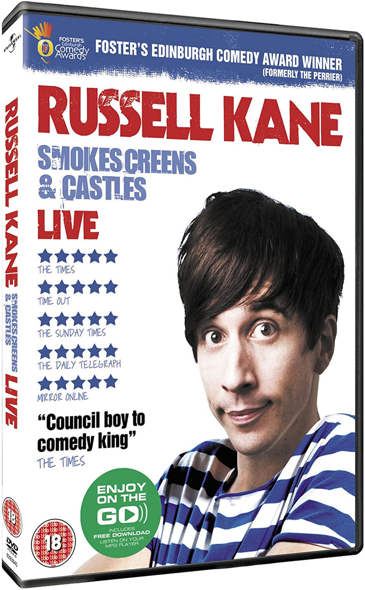 Russell Kane – Smokescreens &amp; Castles Live [DVD]