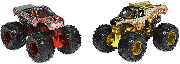 Offizielle Monster Jam Druckguss-Monstertrucks mit Farbwechsel, Maßstab 1:64 (Stile variieren)