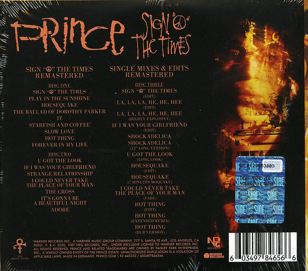 Prince – Sign O' The Times (Deluxe) [Audio-CD]