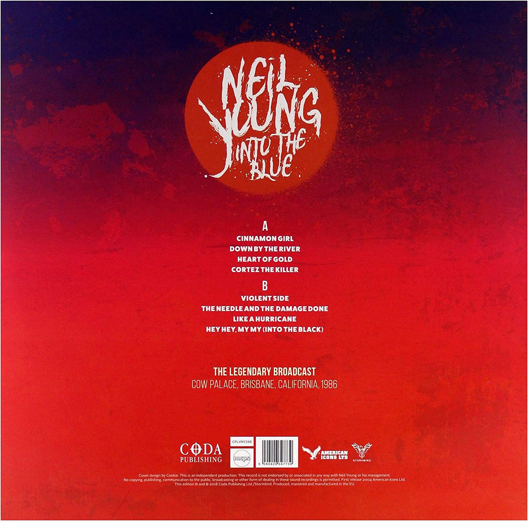 NEIL YOUNG – INTO THE BLUE: BLAUES VINYL IN LIMITIERTER AUFLAGE