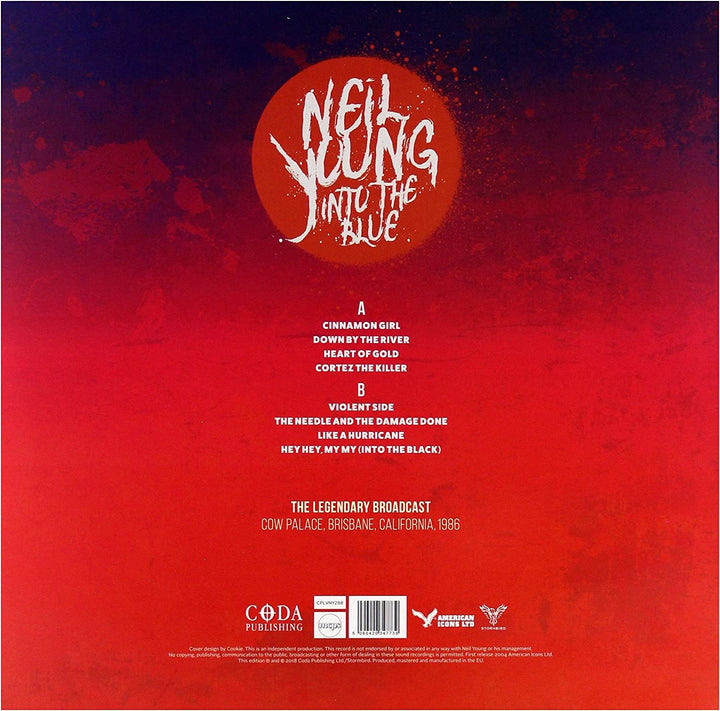 NEIL YOUNG – INTO THE BLUE: BLAUES VINYL IN LIMITIERTER AUFLAGE