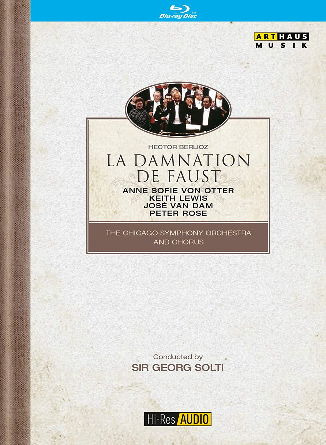 La Damnation De Faust: Chicago Symphony (Solti) [1989] [Region A &amp; B &amp; C] [2016] – [Blu-ray]