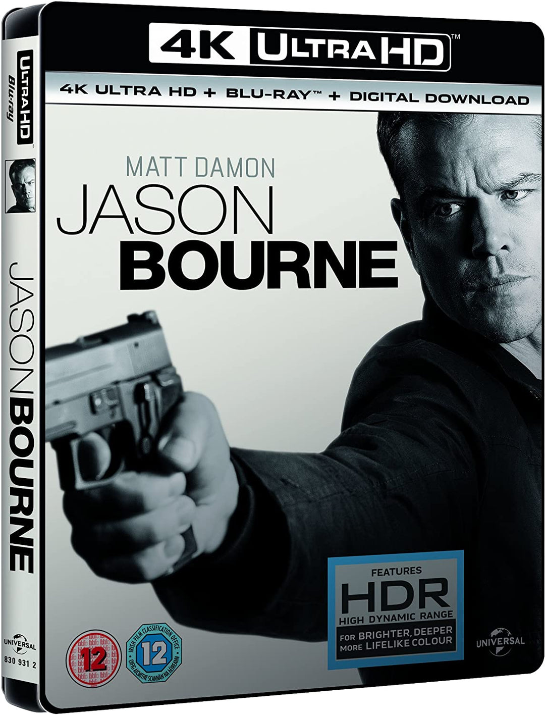 JASON BOURNE – (UHD+BD+UV) [2017] [Blu-ray]