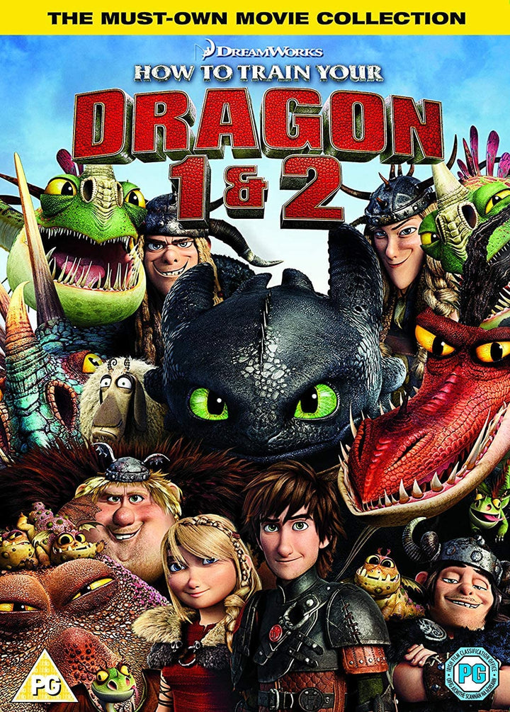 How To Train Your Dragon 1 &amp; 2 Box Set – Familie/Abenteuer [Blu-ray]