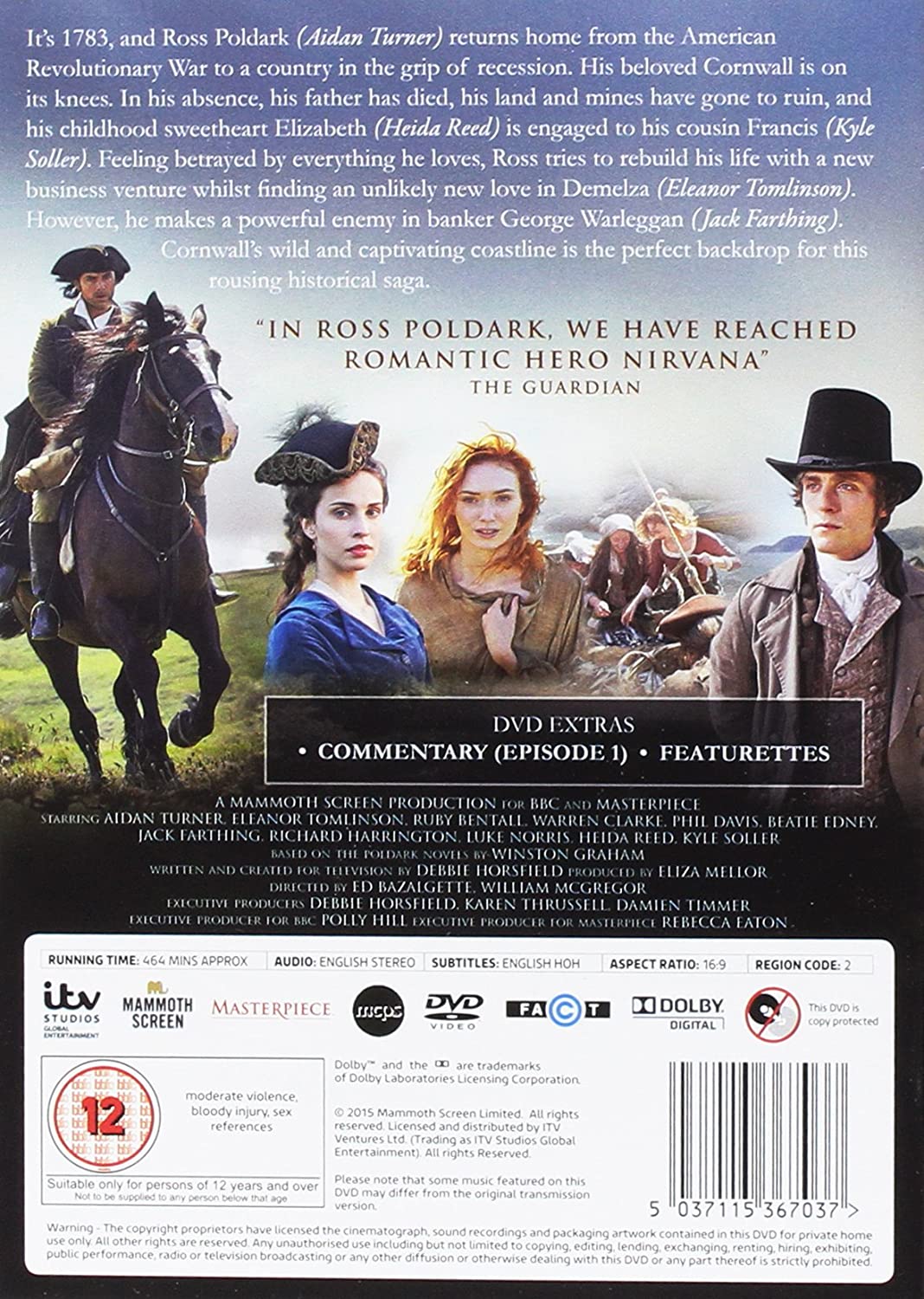 Poldark [2017] – Drama [DVD]