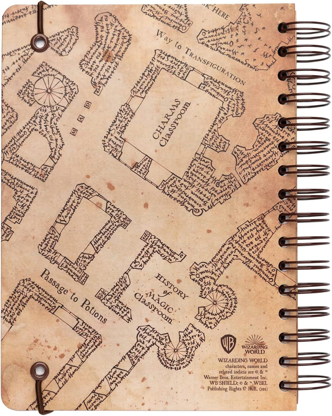 Grupo Erik The Marauder's Map Harry Potter A5 Notebook | Bullet Journal | Notebook A5