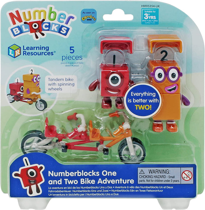 Numberblocks One and Two Bike Adventure