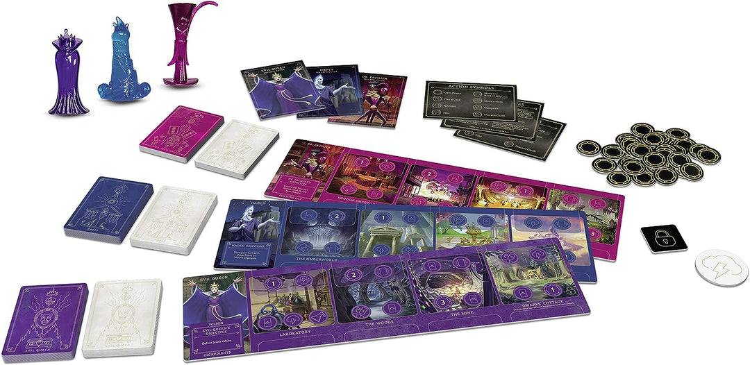 Ravensburger Disney Villainous Wicked to The Core – Strategie-Brettspiel für Kinder