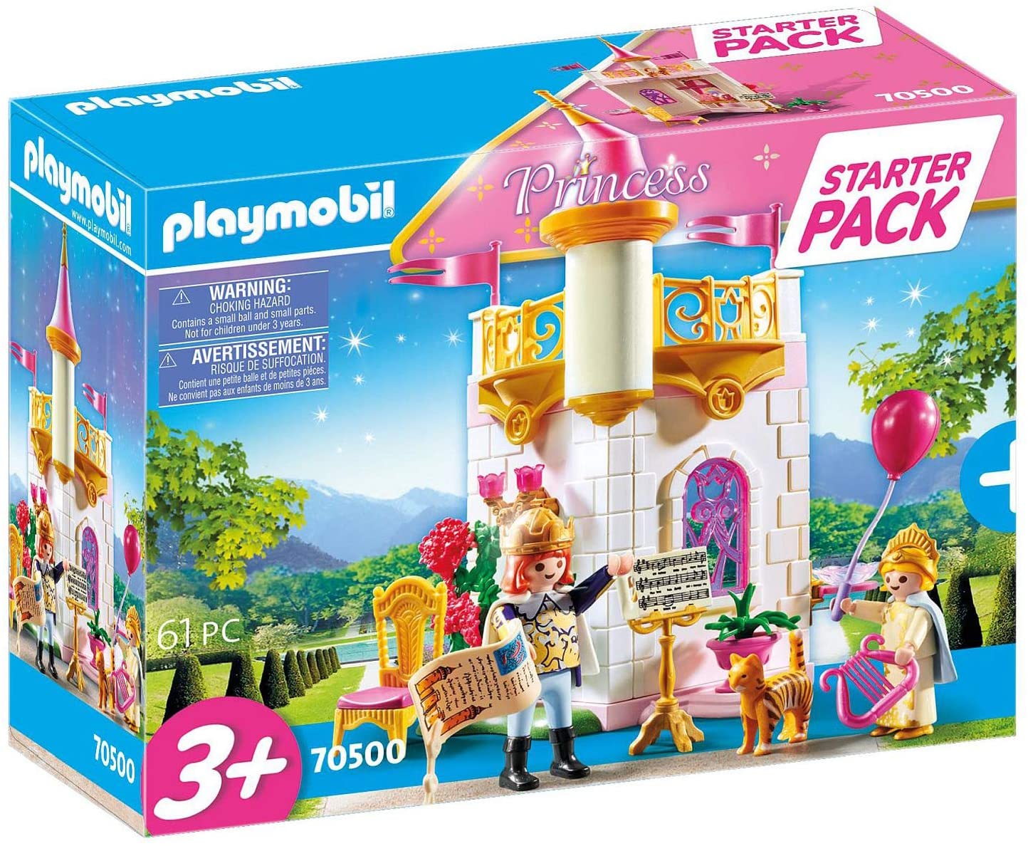 Playmobil 70500 Princess Castle Paquete de inicio grande para ninos a partir de 3 anos