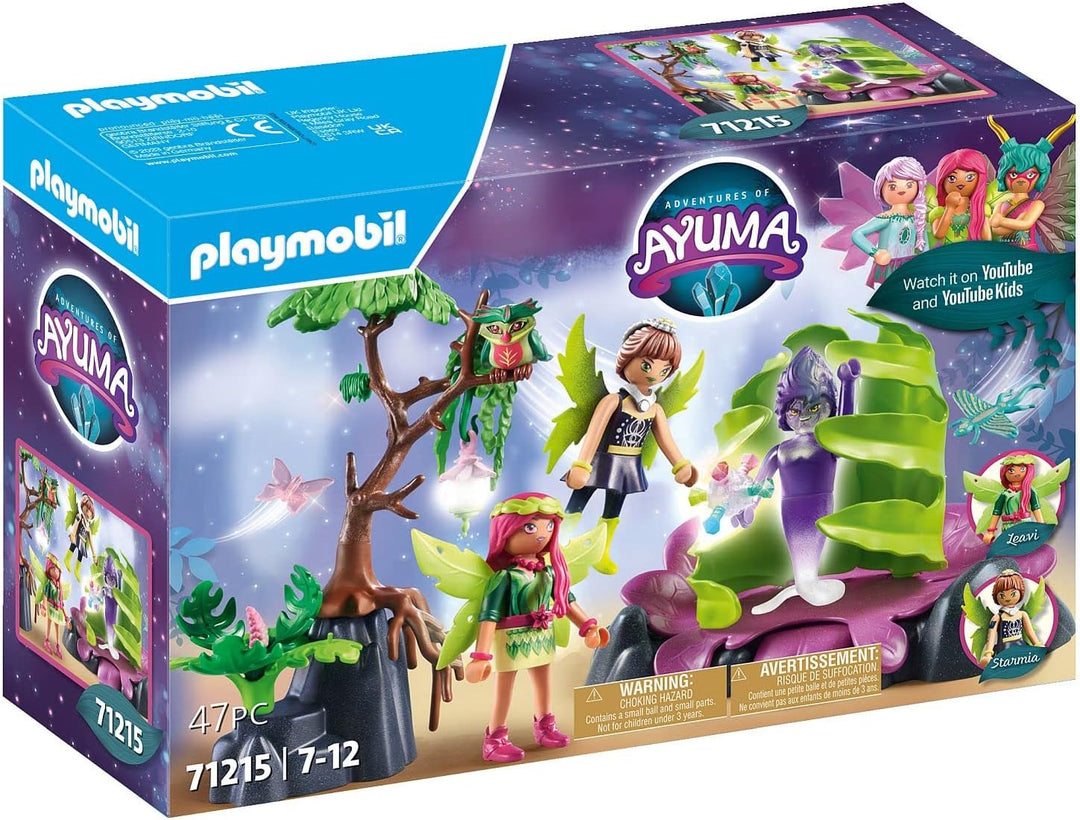 Playmobil 71215 Adventures of Ayuma Mystical Leaf Trap, Spielzeugspielset passend für