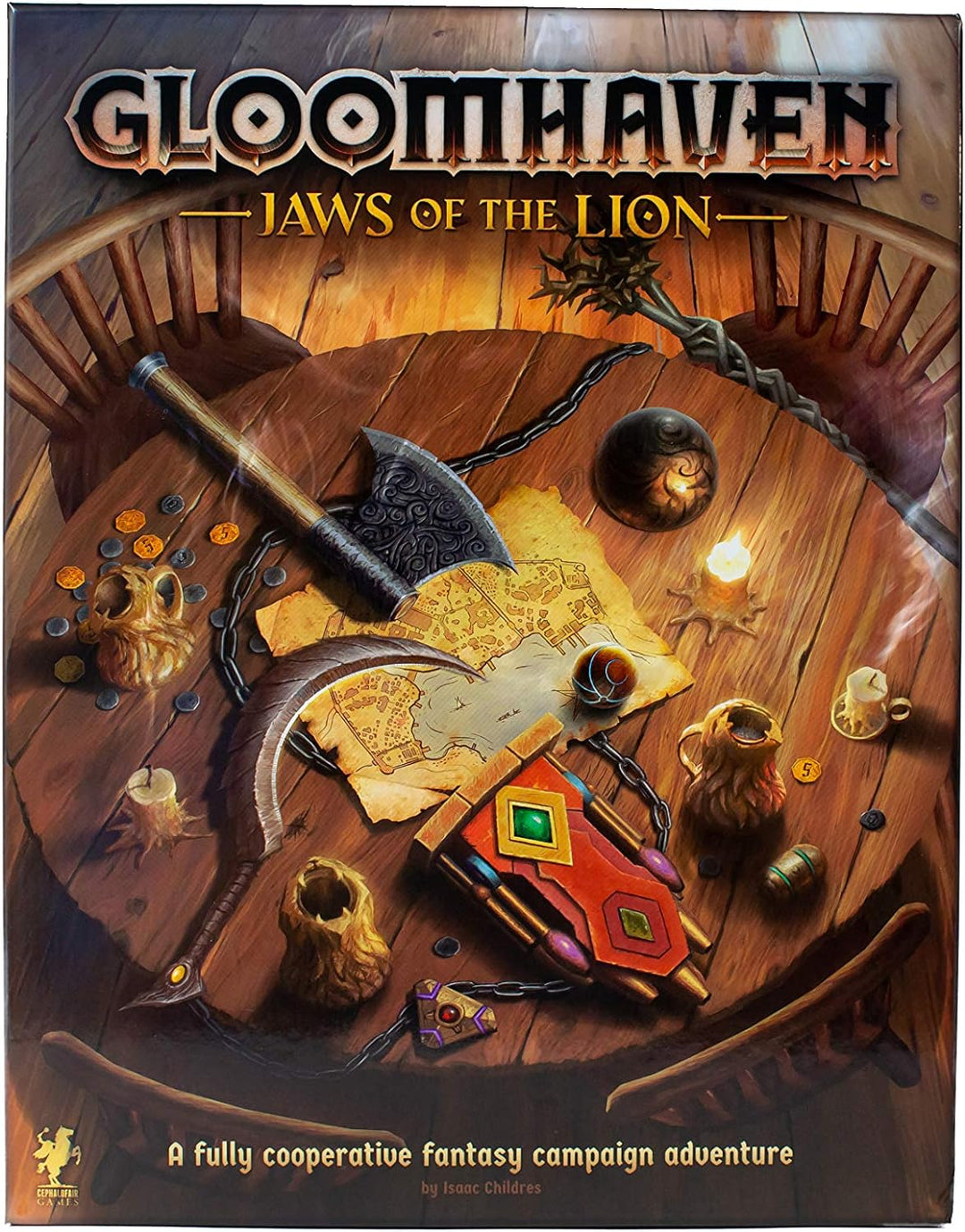 Cephalofair-Spiele | Gloomhaven: Der Rachen des Löwen | Ab 14 Jahren | 1-4 Spieler | 30-1