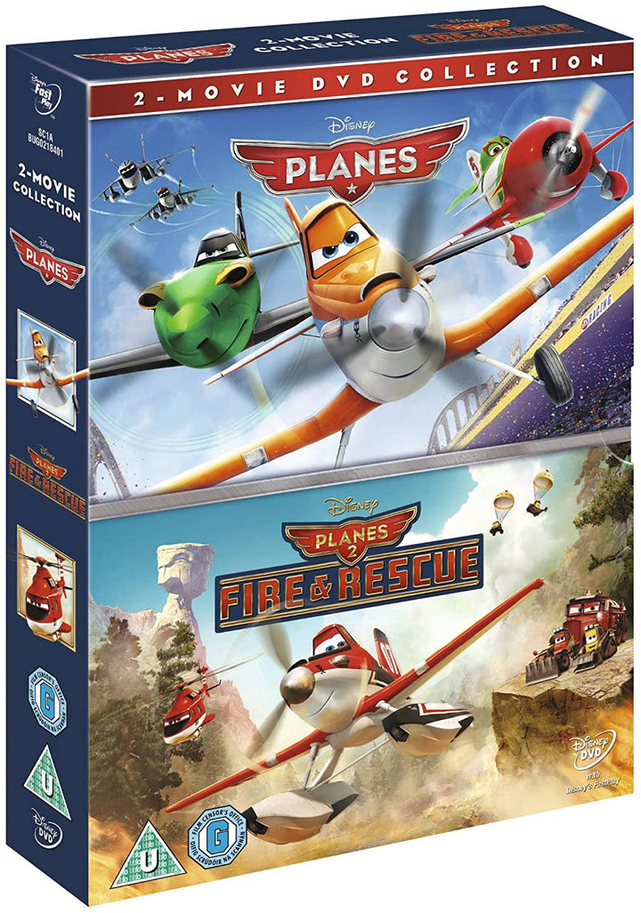 Planes / Planes 2 – Komödie/Abenteuer [DVD]