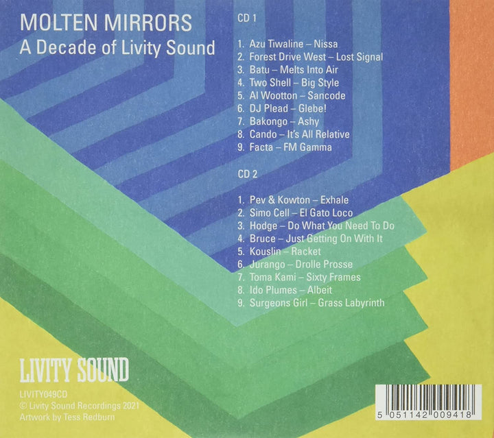 Molten Mirrors – A Decade of Livity Sound [Audio-CD]