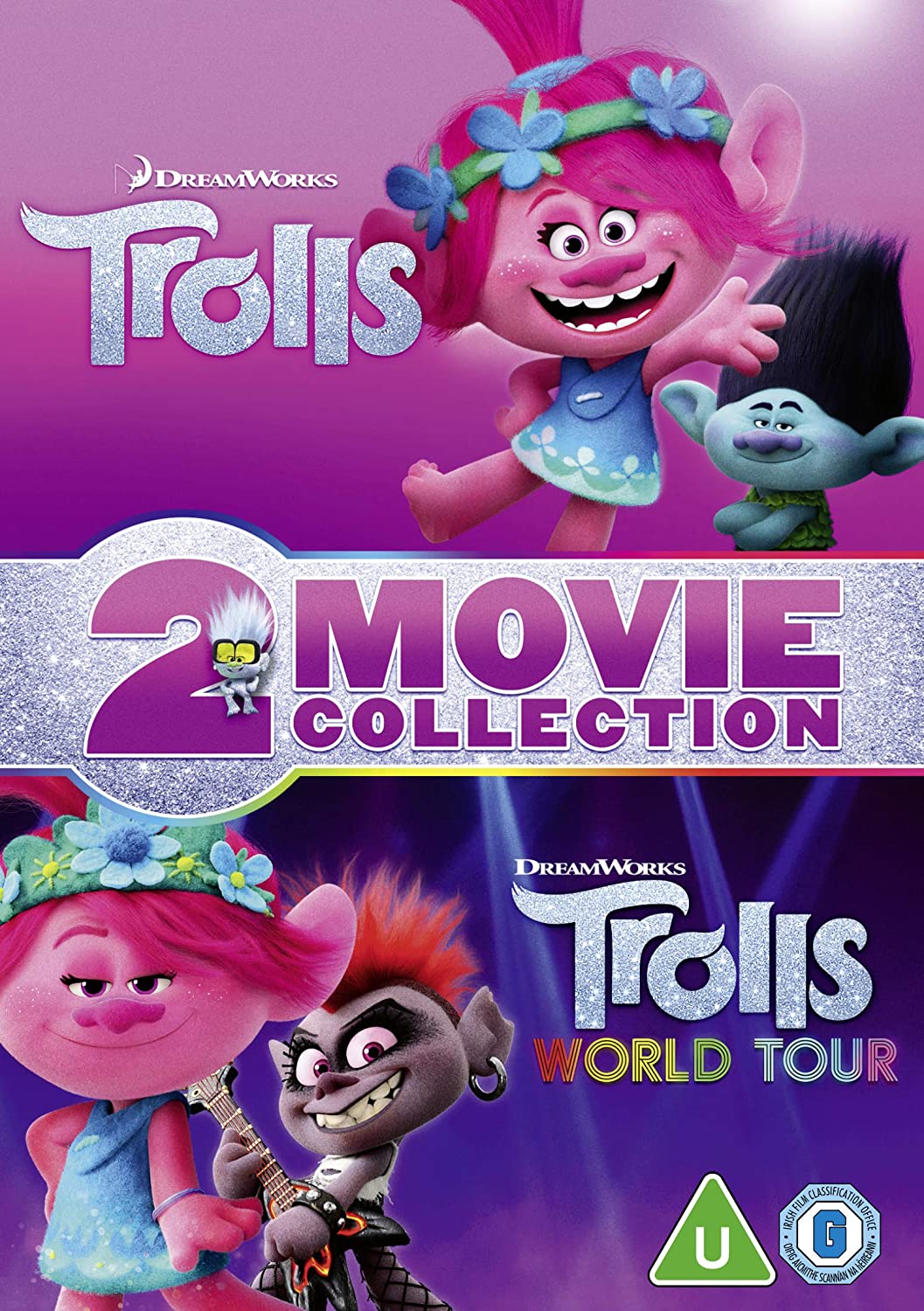 Trolls &amp; Trolls World Tour Doppelpack – Animation [DVD]