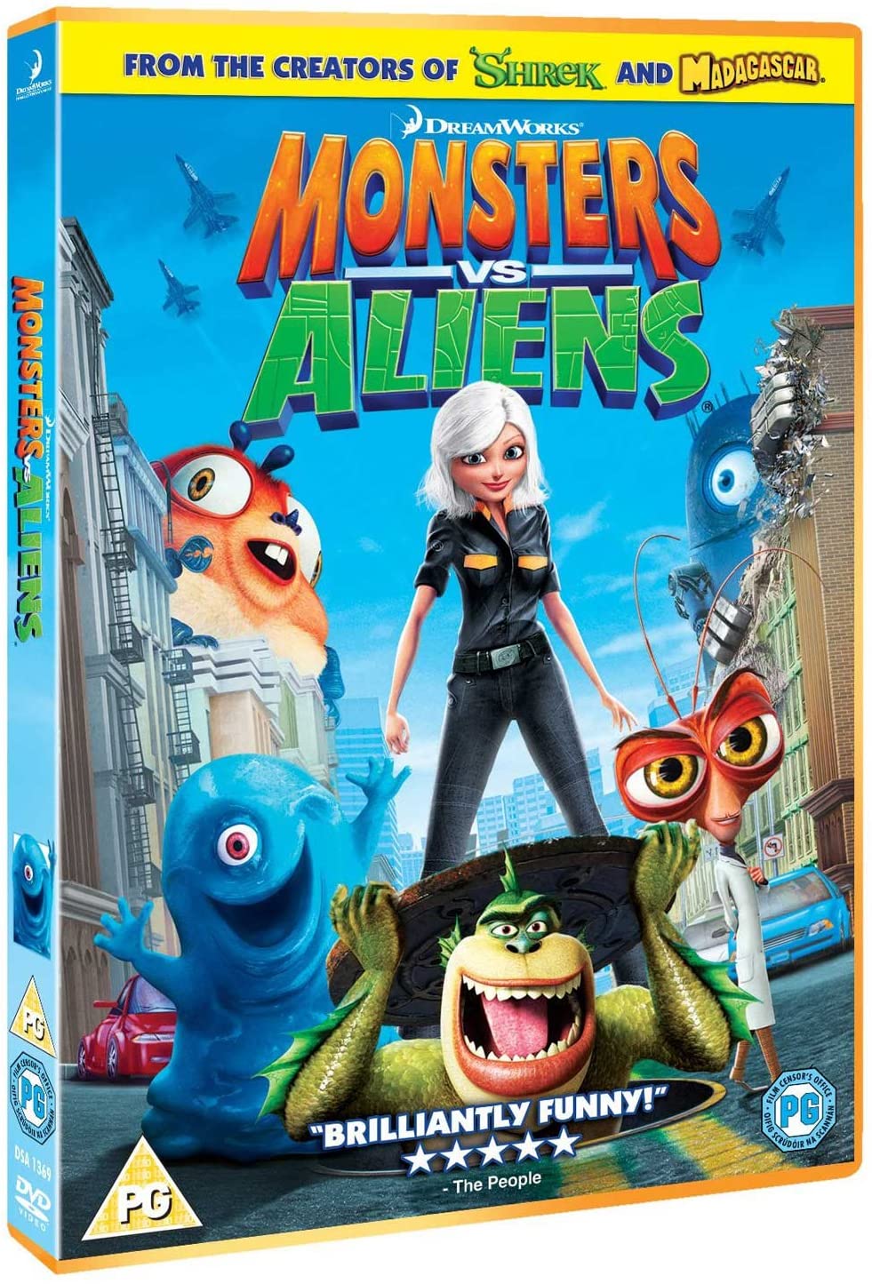 Monsters vs. Aliens [2017] – Komödie/Abenteuer [DVD]