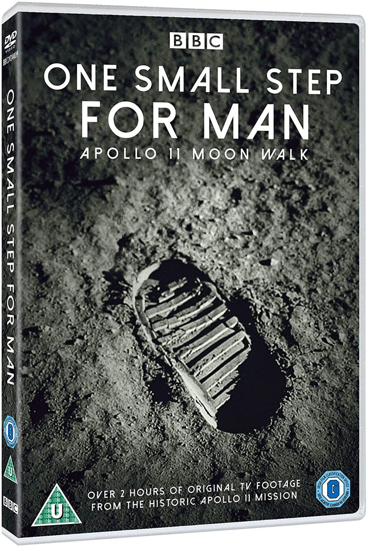 One Small Step For Man… Apollo 11 Moon Walk [2019] – Dokumentarfilm [DVD]