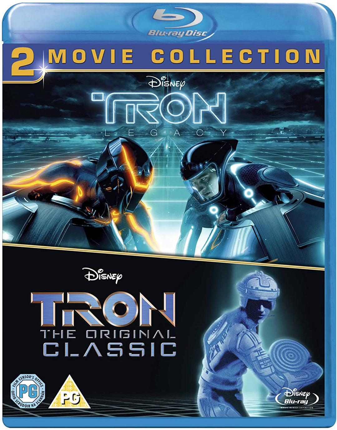 Tron Original &amp; Tron Legacy BD [Region Free] – Science-Fiction/Action [Blu-ray]