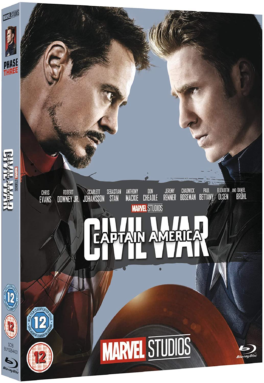 Captain America: Burgeroorlog [Blu-ray] [2016]