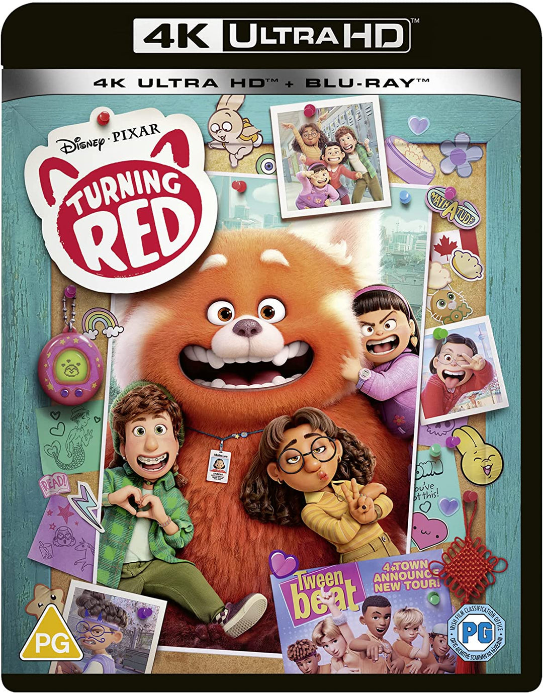 Disney &amp; Pixars Turning Red 4K UHD [Blu-ray] [2022] [Region Free]