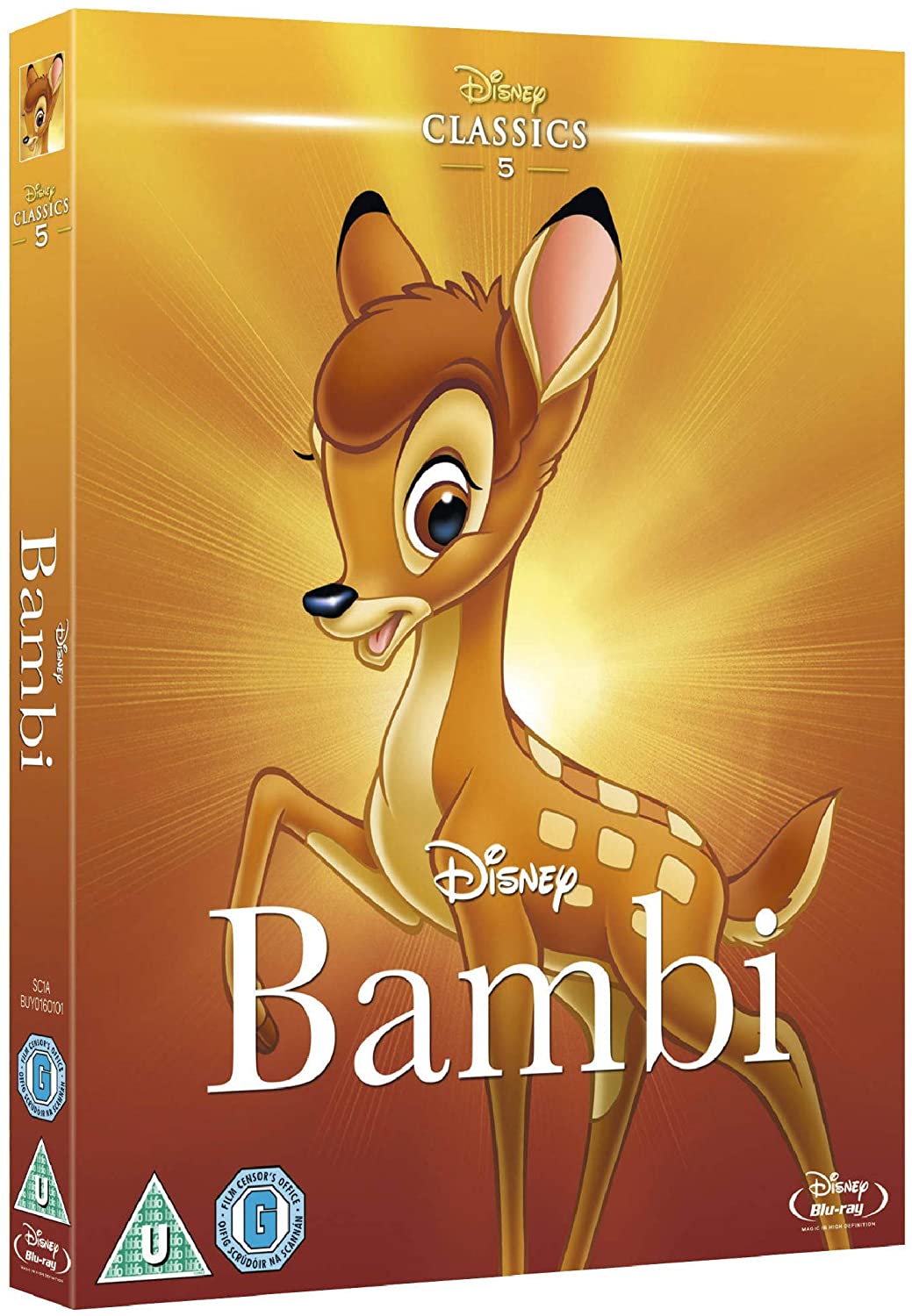 Bambi [Blu-ray] [1942] [Regio vrij]