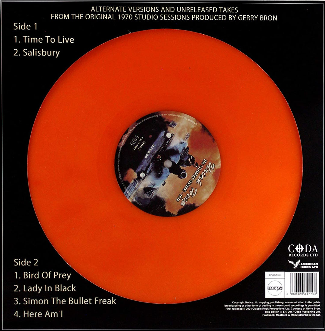 Salisbury Revisited: Handnummeriertes orangefarbenes Vinyl in limitierter Auflage