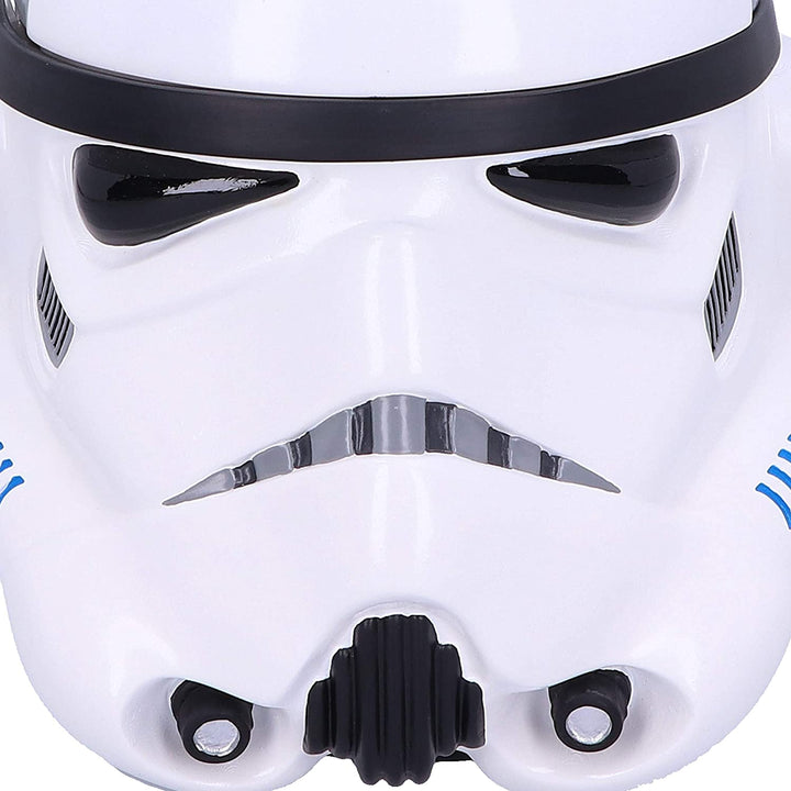 Nemesis Now The Original Stormtrooper Helm-Schmuckkästchen, Kunstharz, Weiß, 17,5 cm