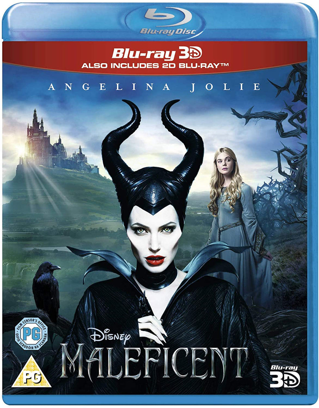 Maleficent [2014] [Region Free] – Fantasy/Abenteuer [Blu-ray]